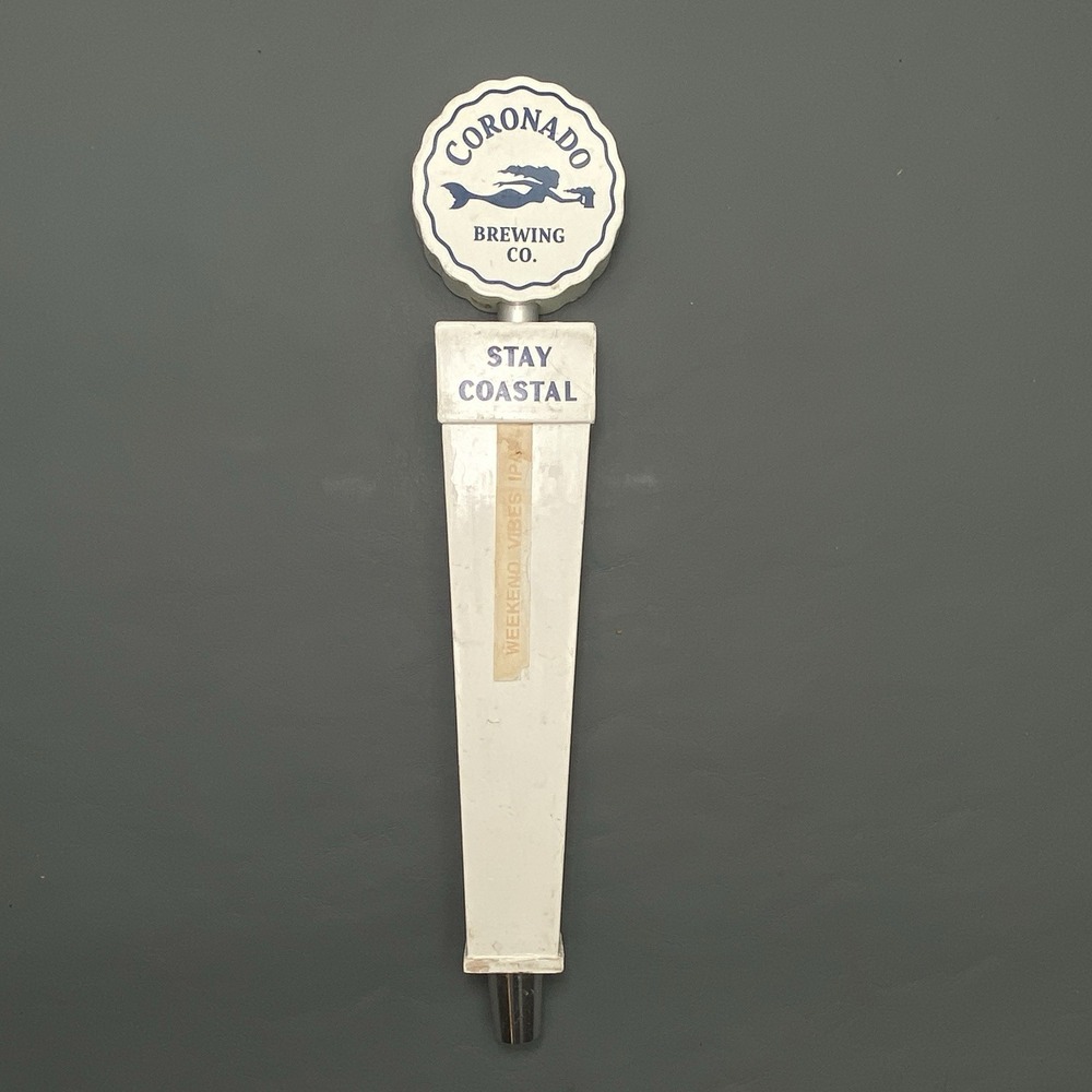 Coronado Brewing Tap Handle San Diego Orange Ave Wit Craft Beer
